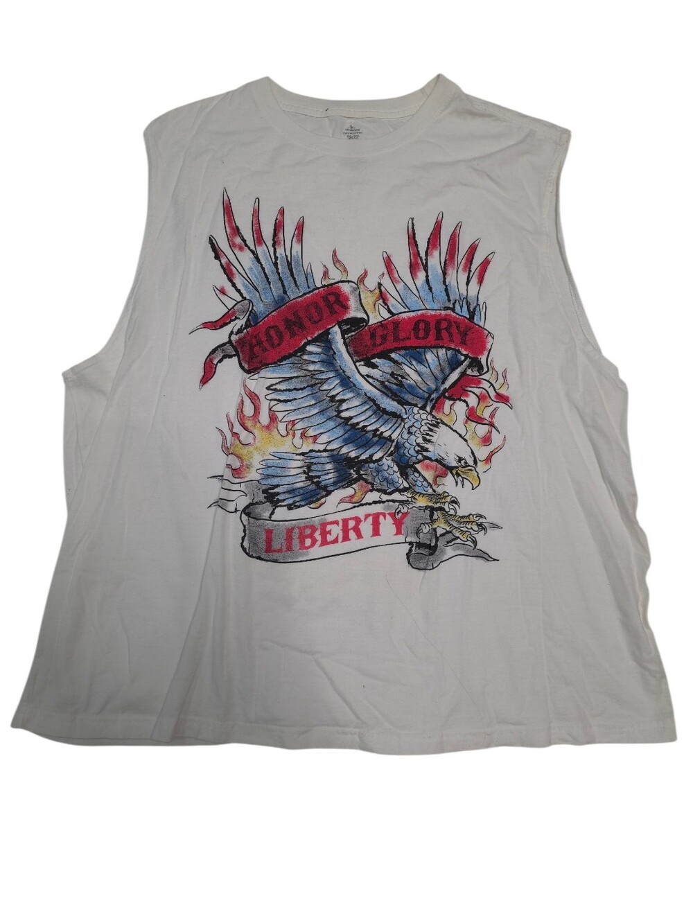 Way To Celebrate Patriotic Eagle Tank Top